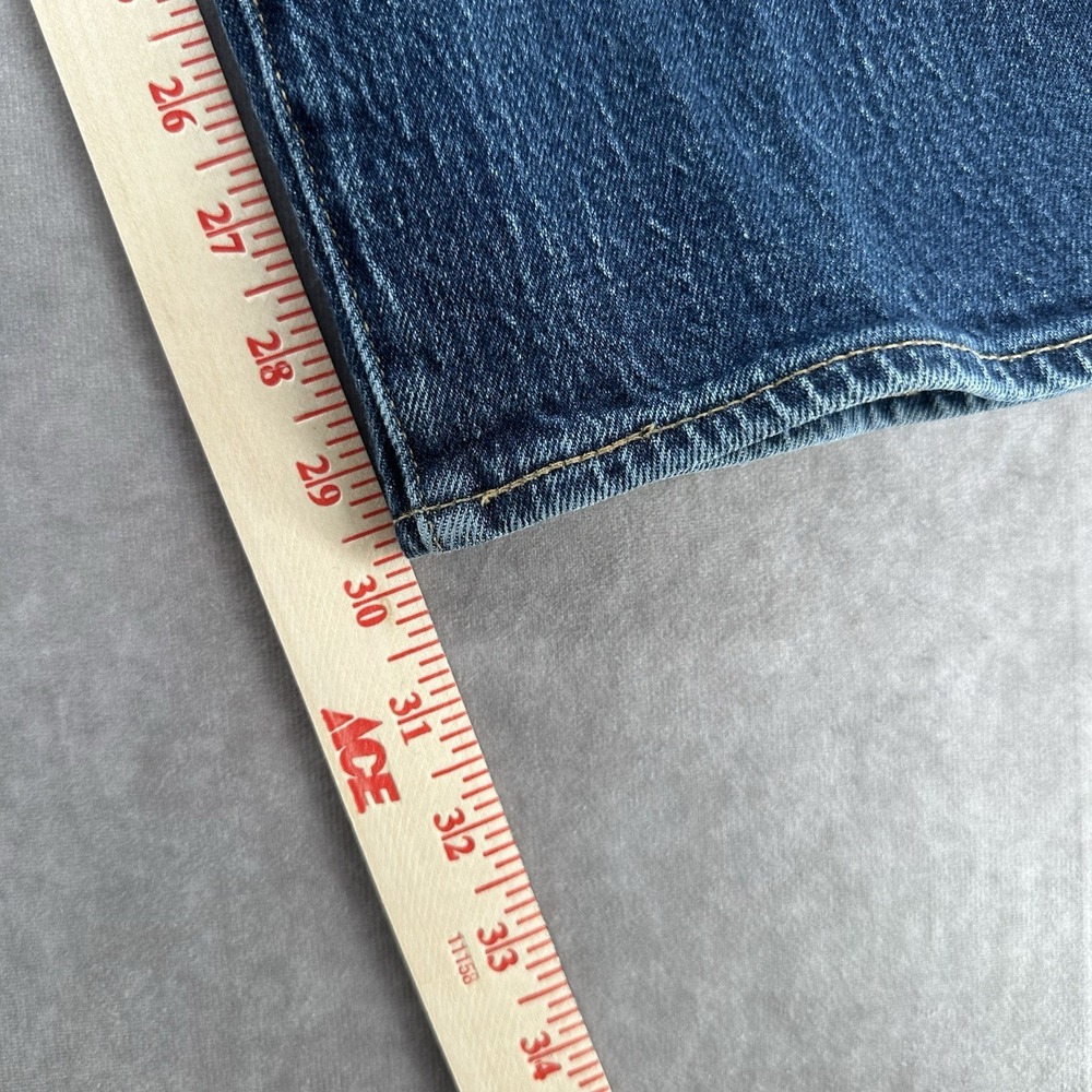 Levi's 501 '93 Men's Jeans W31 L32 Button Fly Straight Leg Medium Wash Denim - Picture 5 of 12